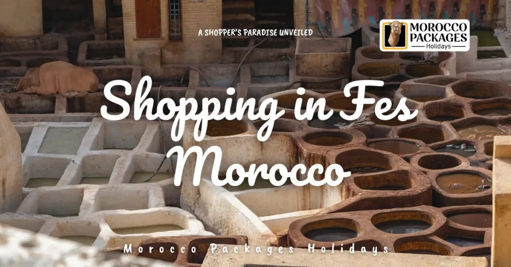 Shopping in Fes Morocco