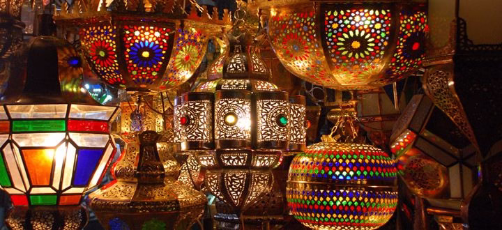 lanterns in morocco​
