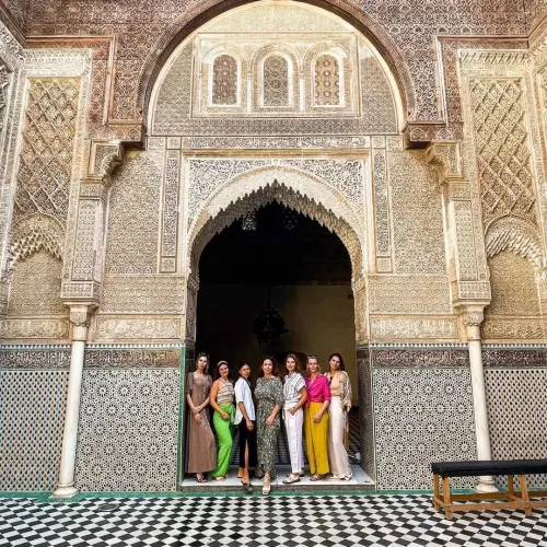 a group of women in marrakech